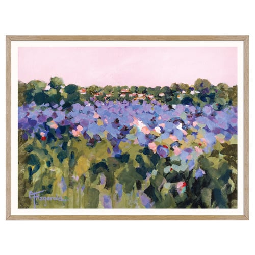 Lavender Tranquility Printed Wall Art by Catherine Fitzgerald