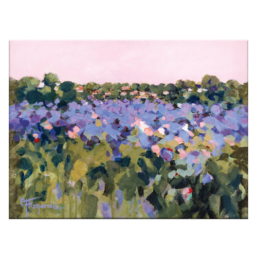 Lavender Tranquility Printed Wall Art by Catherine Fitzgerald