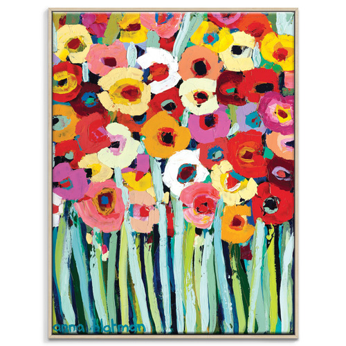 Our Artists' Collection ShellS Poppies Wall Art | Temple & Webster