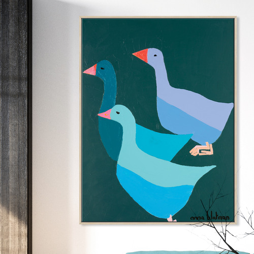 Goldie, Gertie & Gerald Printed Wall Art