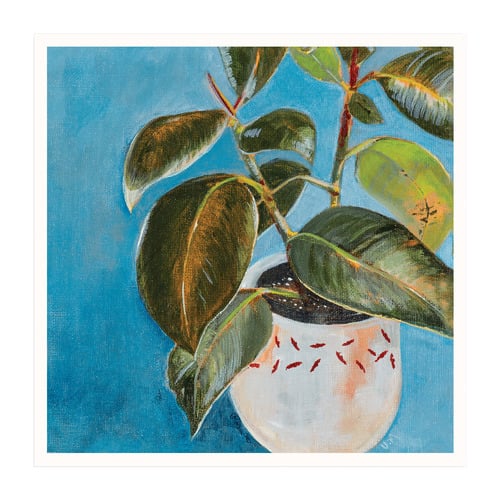 Sitting Pretty Printed Wall Art by Vanessa Maver
