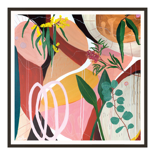 Red Centre Printed Wall Art by Lizzie Alsop