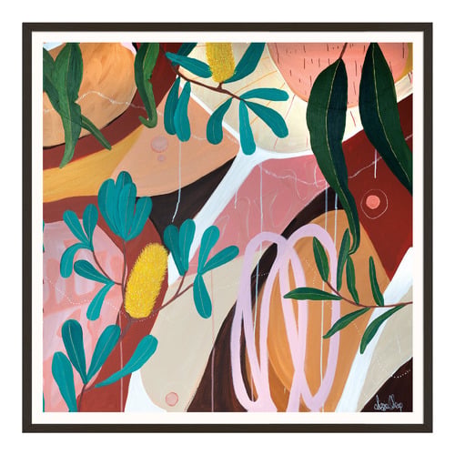 Sunburnt Country Printed Wall Art by Lizzie Alsop