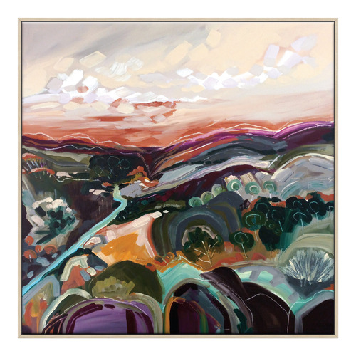 Macedon Sunset Printed Wall Art Temple & Webster