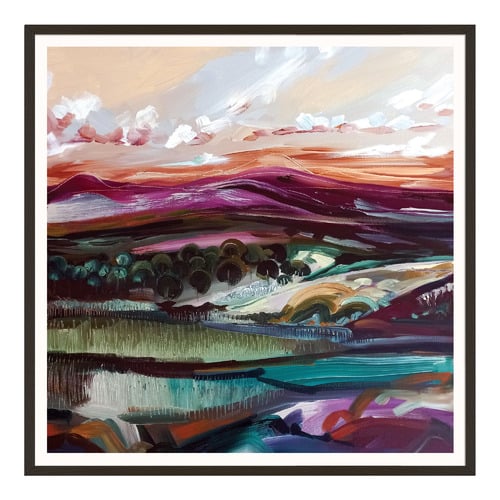 Macedon Sunrise I Printed Wall Art