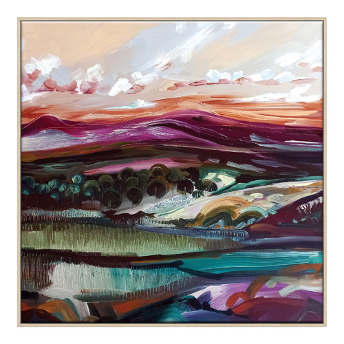 Our Artists' Collection Macedon Sunrise I Printed Wall Art Temple