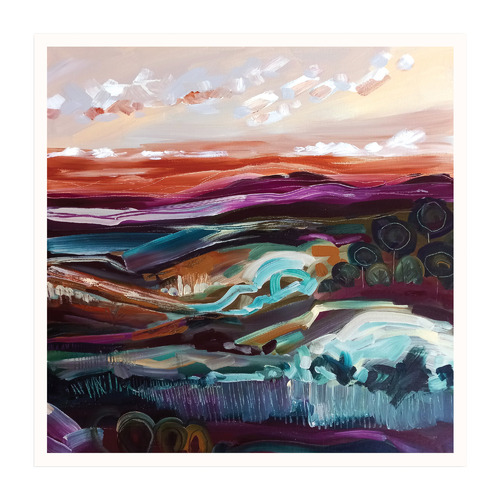 Macedon Sunrise II Printed Wall Art
