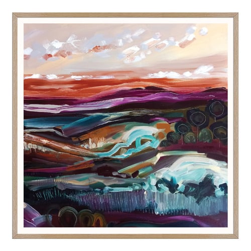 Macedon Sunrise II Printed Wall Art