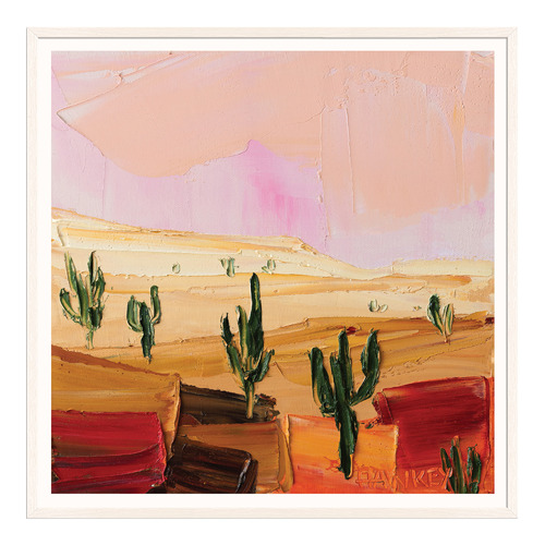 Desert Cacti Printed Wall Art