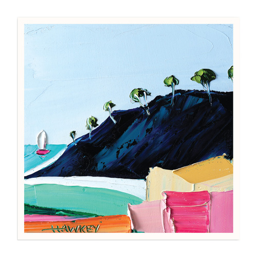 Little Boat Printed Wall Art