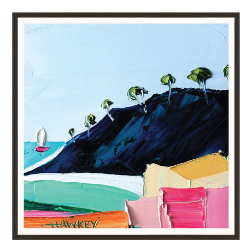 Little Boat Printed Wall Art