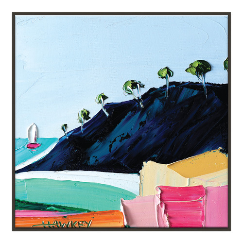 Little Boat Printed Wall Art