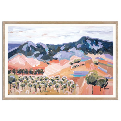 Macedon Vineyard Printed Wall Art