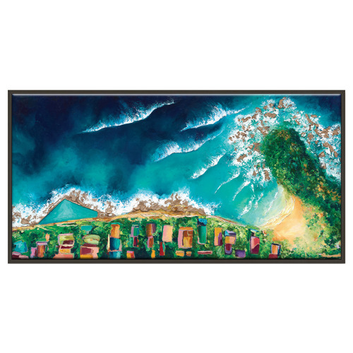 Morning Coffee at Shelly Beach Printed Wall Art