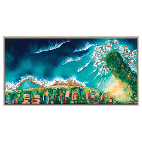 Morning Coffee at Shelly Beach Printed Wall Art