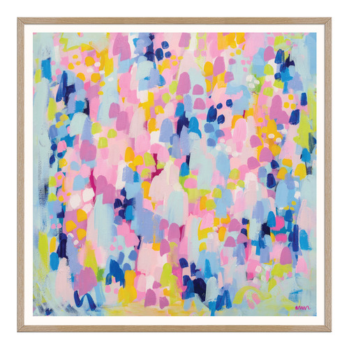 Flower Bomb Printed Wall Art