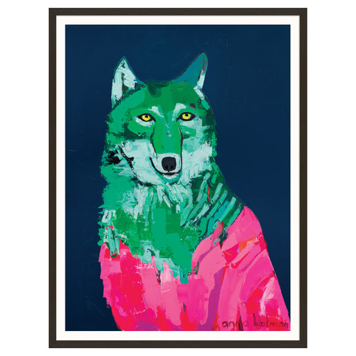 Wolfie Printed Wall Art