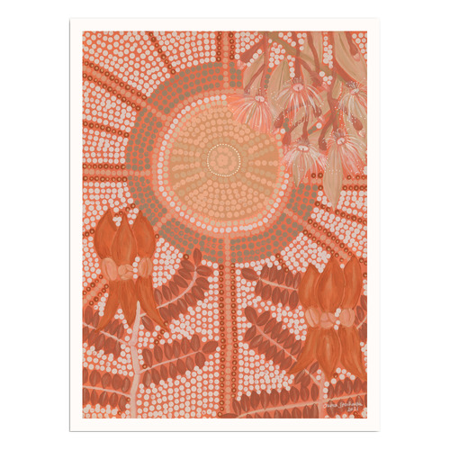 Desert Pea Printed Wall Art