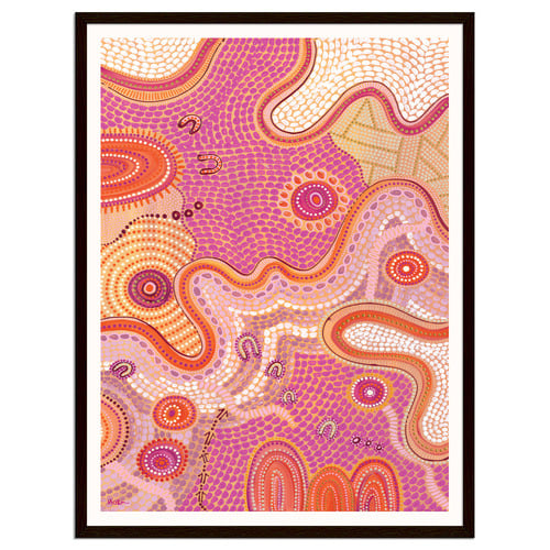 Dancing Spirit Printed Wall Art