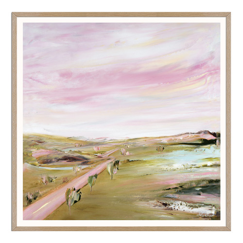 The Road Leading Me Home Printed Wall Art
