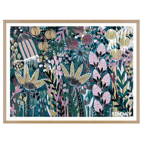 Sapphire Sensation Printed Wall Art