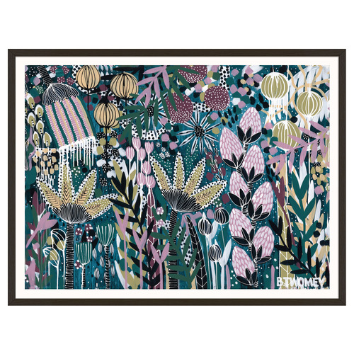 Sapphire Sensation Printed Wall Art