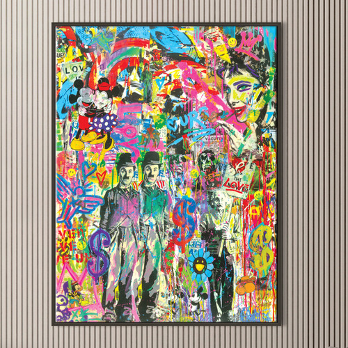 The Comedian Printed Wall Art
