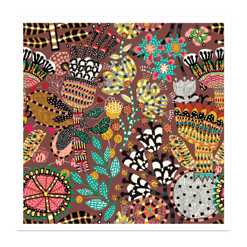 Rooftop Garden Printed Wall Art