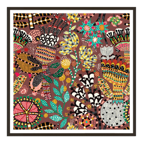 Rooftop Garden Printed Wall Art