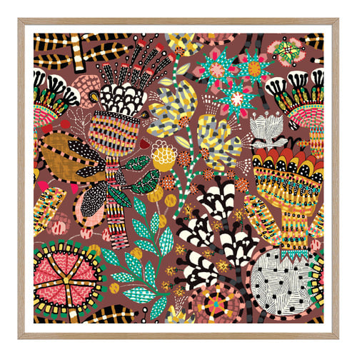 Rooftop Garden Printed Wall Art