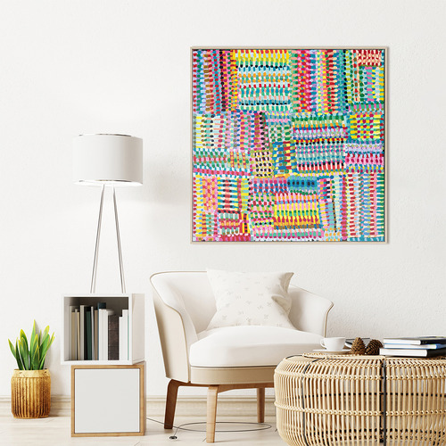 Woven Printed Wall Art Temple & ster