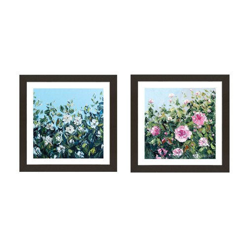 2-Piece-Garden-Petals-Framed-Paper-Print-Wall-Art-Set