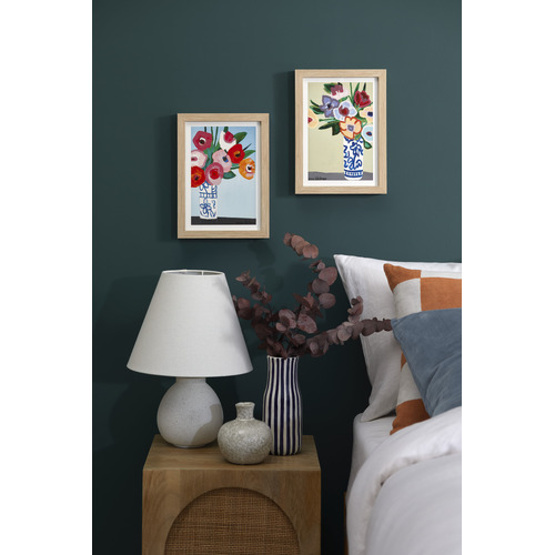 2-Piece-Vivid-Blooms-Framed-Paper-Print-Wall-Art-Set