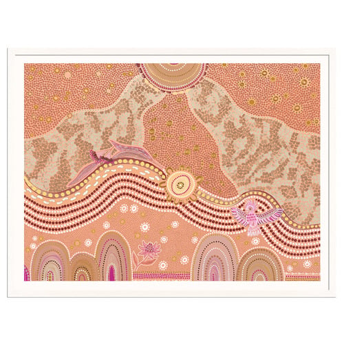 Riyawina on Country Printed Wall Art