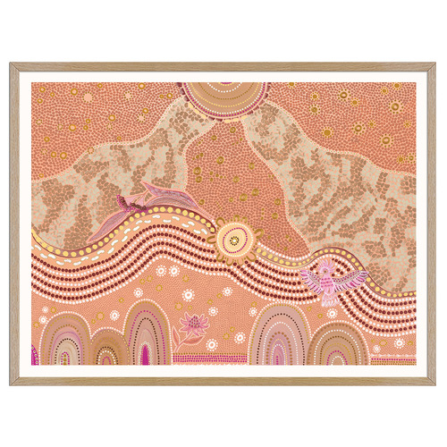 Riyawina on Country Printed Wall Art