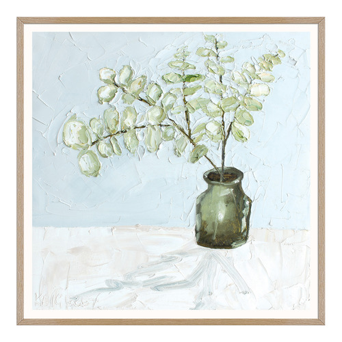 Blue on Eucalypt Printed Wall Art