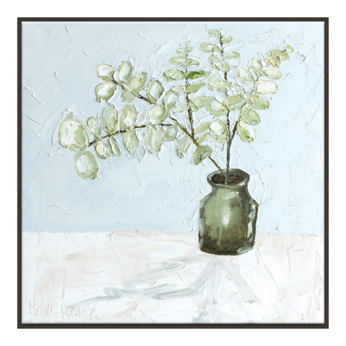 Blue on Eucalypt Printed Wall Art