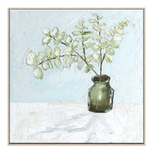 Blue on Eucalypt Printed Wall Art