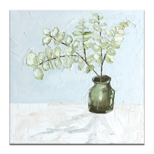 Blue on Eucalypt Printed Wall Art