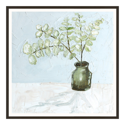 Blue on Eucalypt Printed Wall Art