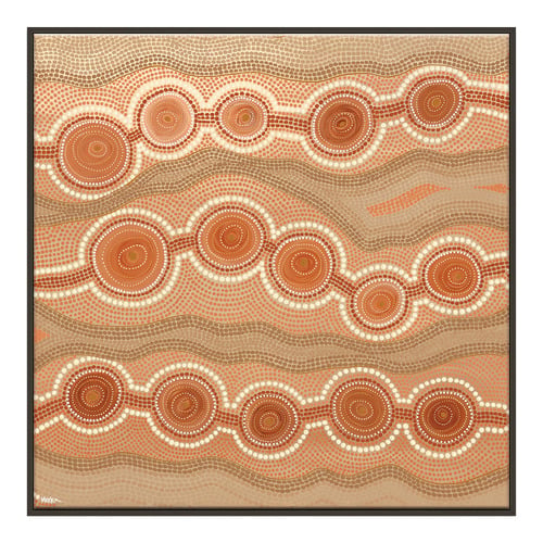 Waranta Tapilti Walk About Printed Wall Art
