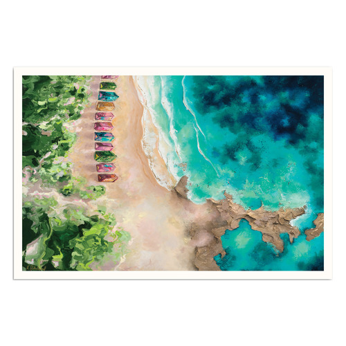 Brighton Beach Printed Wall Art