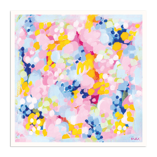 Beach Blossoms Printed Wall  Art