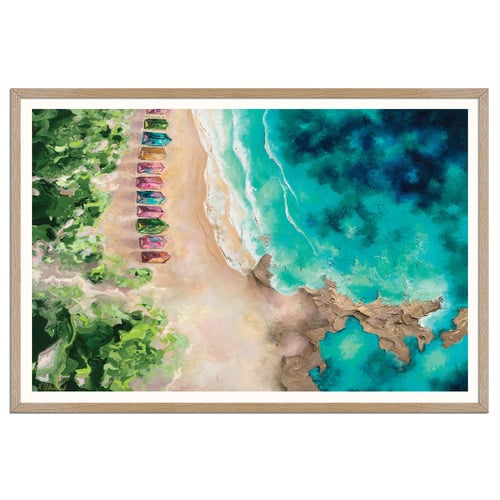 Brighton Beach Printed Wall Art