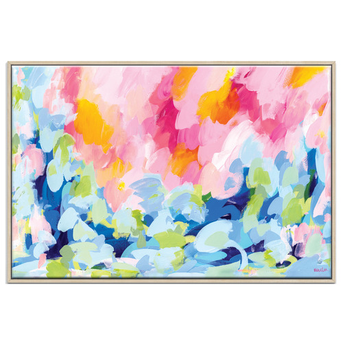 Sunset over Brighton Beach Printed Wall Art