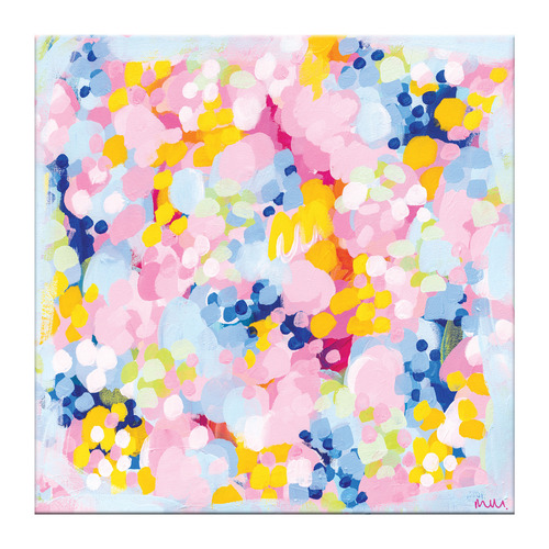 Beach Blossoms Printed Wall  Art