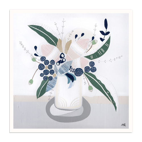 Coastal Bouquet Printed Wall Art