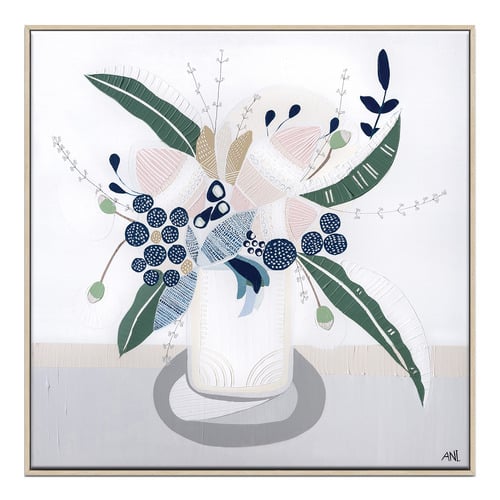 Coastal Bouquet Printed Wall Art