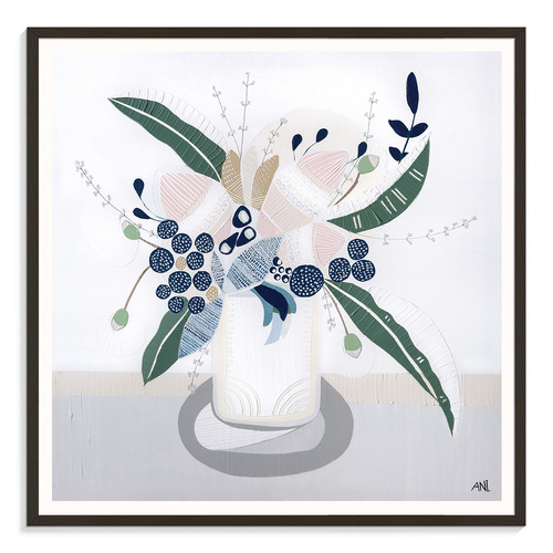 Coastal Bouquet Printed Wall Art