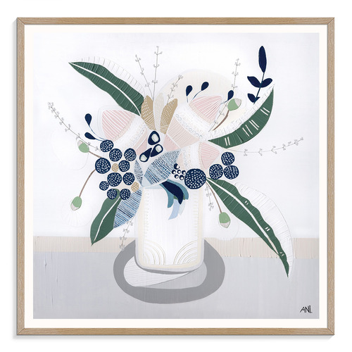 Coastal Bouquet Printed Wall Art